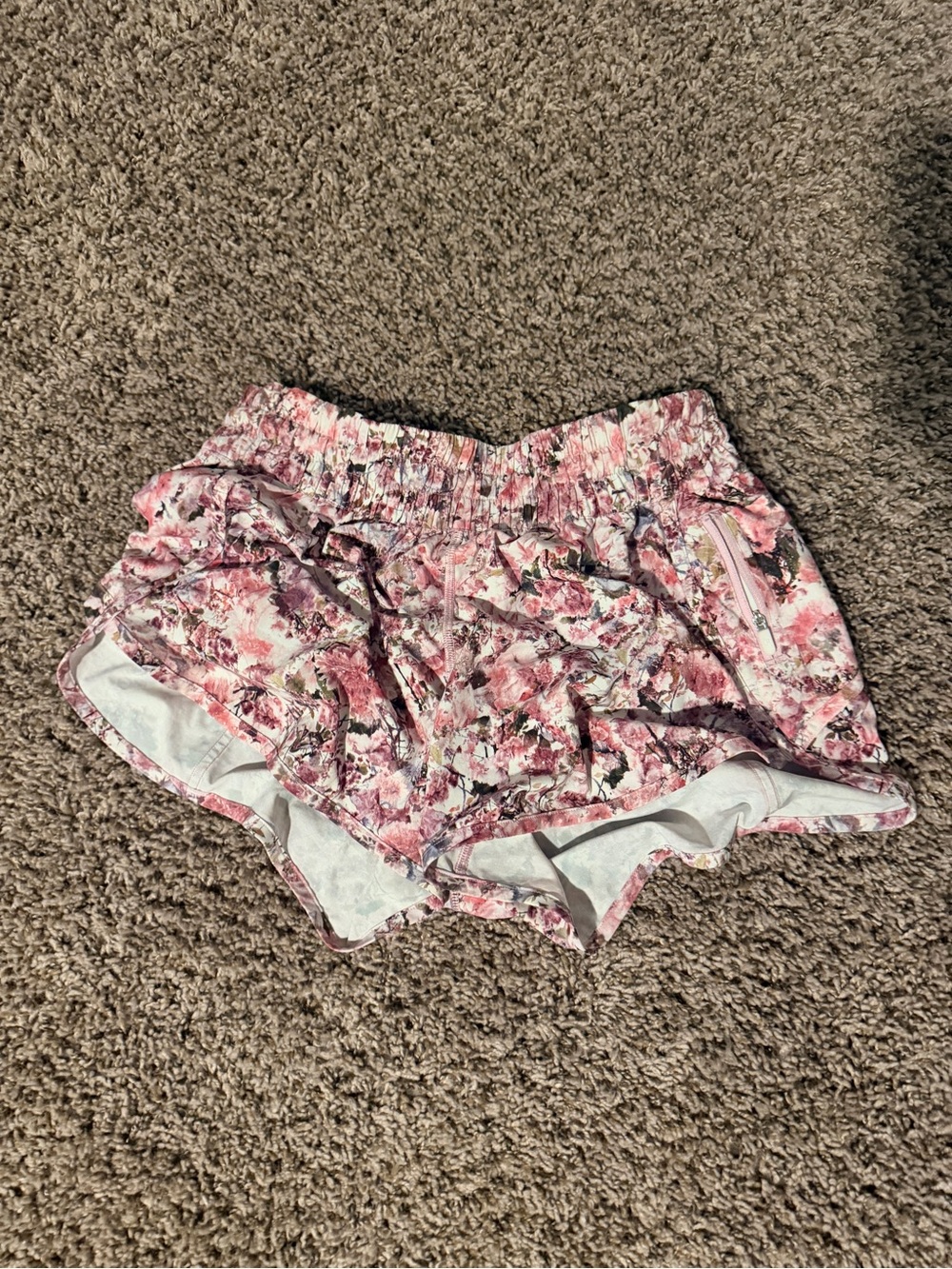 Floral Pink Lululemon Women’s Shorts